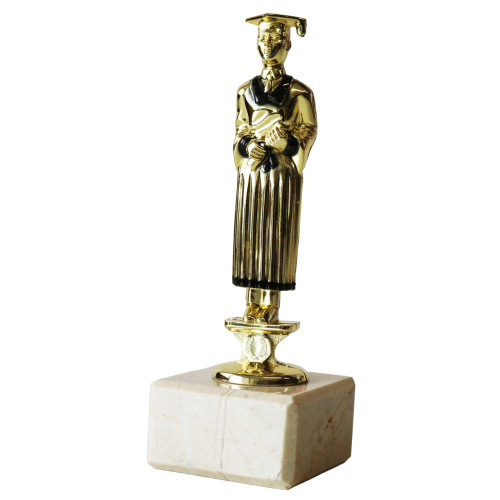 Statuetka Złota 15,5 cm Absolwent